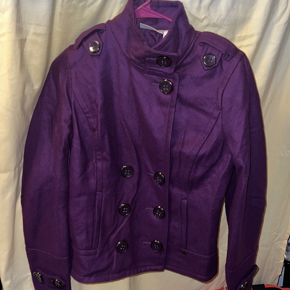 Purple DKNY jacket